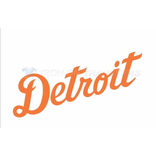 Detroit Tigers Iron-on Stickers (Heat Transfers)NO.1584